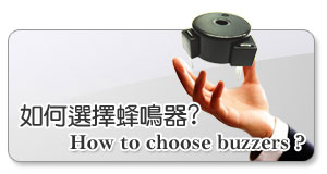 �p���ܸ��ﾹ? How to choose Buzzers?
